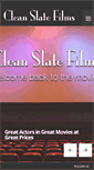 Mobile Screenshot of cleanslatefilms.com